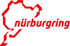 Nurburgring Decal/Sticker x 1