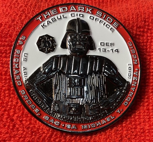Darth vader challenge coin - darth,