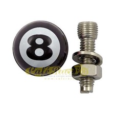 Ball License Plate Screws