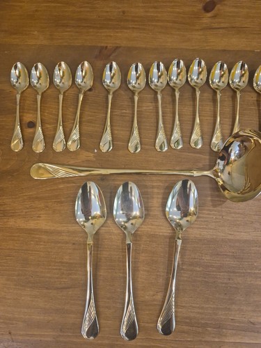 Vintage gold plated stainless - gold,