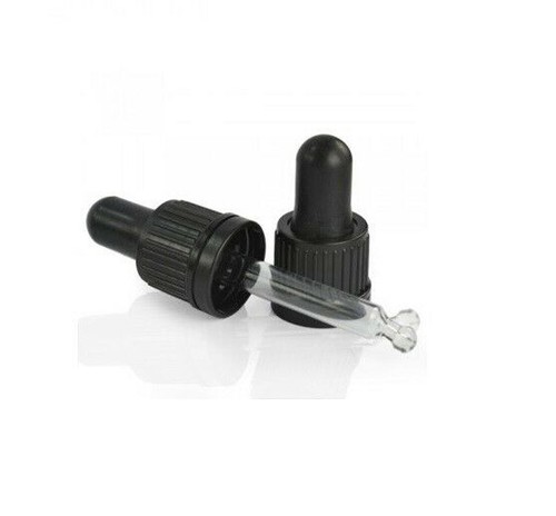 Black 18mm screw on - black,