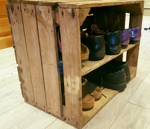 Solid shoe book storage - solid,