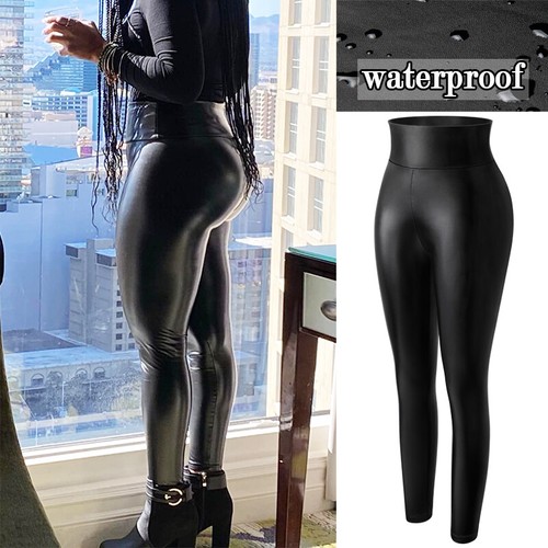 Women wet look - pu, leather