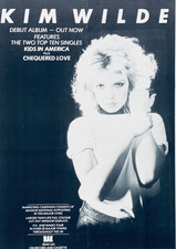 KIM WILDE 1981 vintage UK