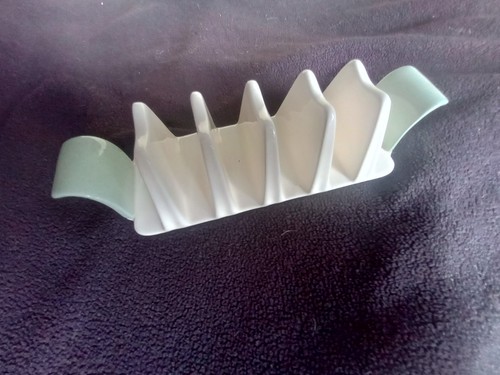 Poole pottery toast rack - pottery,