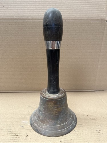 Large antique hand bell - large,