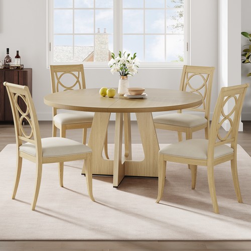 Round dining table for 4 - table,