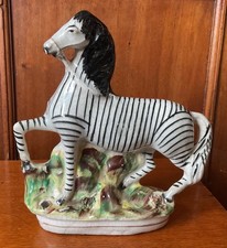 19C Staffordshire Zebra