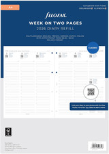 Filofax A4 2026 Diary Refill