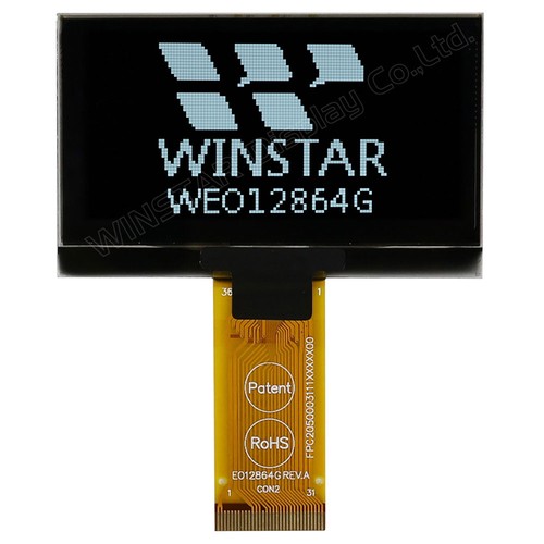 Winstar oled cog 128x64 white - oled,