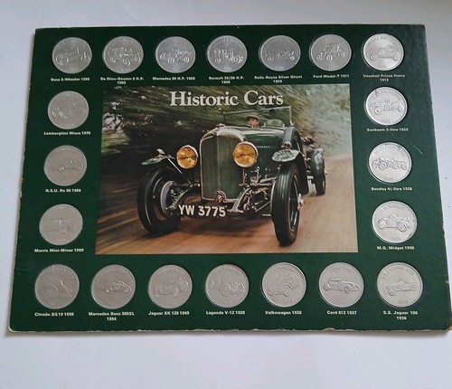 Historic cars shell coin - historic,