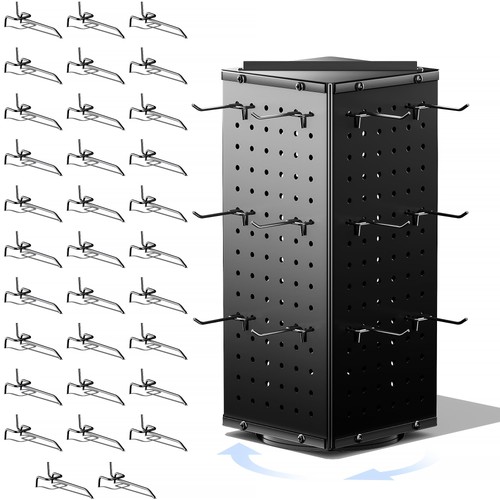 Rotating peg board - board, display