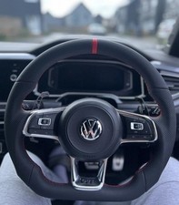 Leather Steering Wheel for VW
