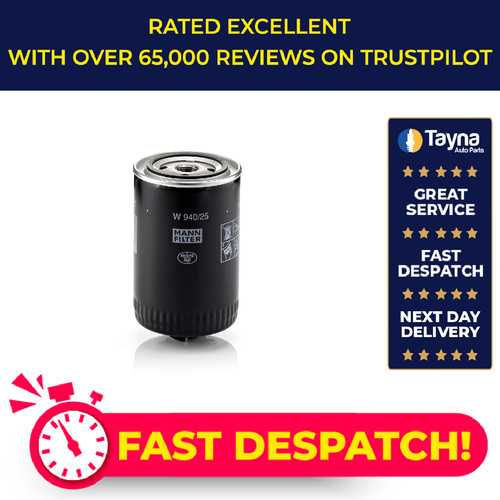 Oil filter w940 mann - w940/25,