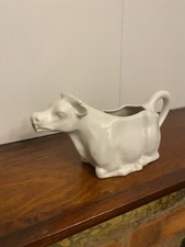 Antique Early 20th Century Staffordshire Cow Creamer Jug Shape 1074P - Excellent