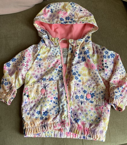 Baby girls pink rain coat - rain,