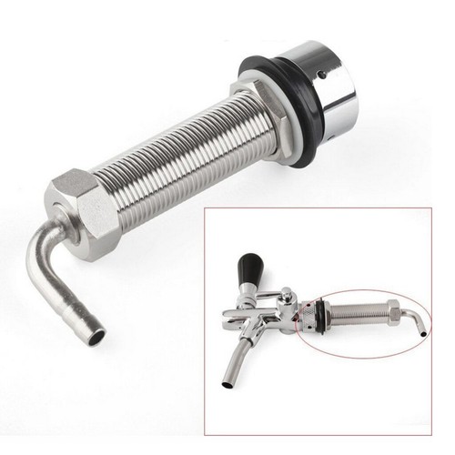 Stainless steel elbow shank - stainless,