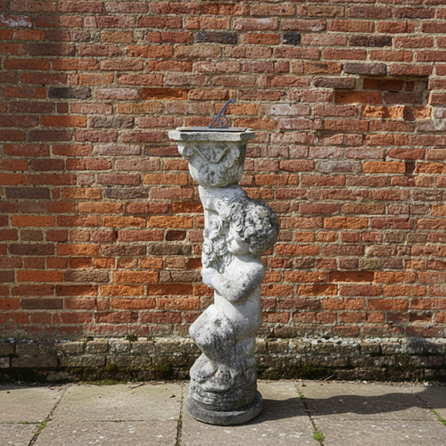 Weathered antique stone garden - weathered,