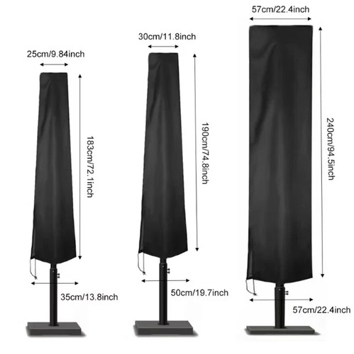 Waterproof parasol cover with - waterproof,