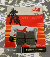 SBS Carbon Rear Brake Pads for KTM SX-F250 SXF250 2006-2020 - NEW UK STOCK