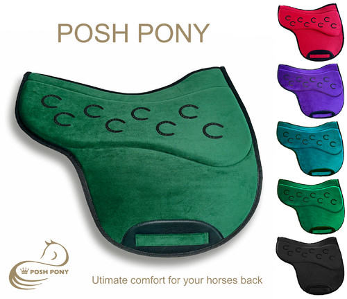 Saddle pad numnah with - , full