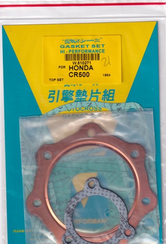 Mitaka top end gasket set - top,