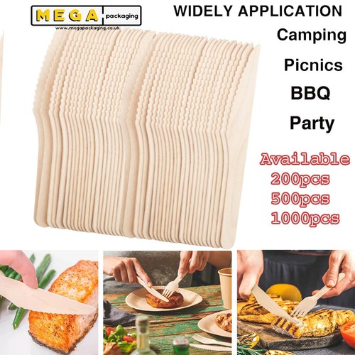 Disposable wooden cutlery - disposable,