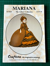 Gilbert Collection Dolls Dress Knitting Pattern - 15" - Craftime GCP10 Mariana