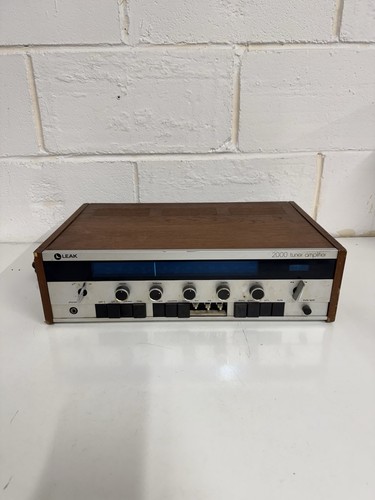 Leak 2000 tuner amplifier amp - leak,