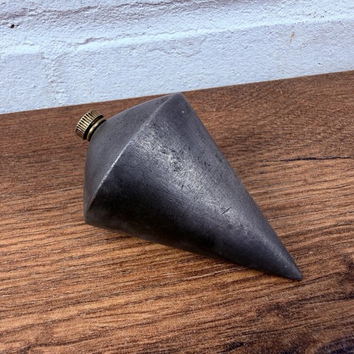 Vintage plumb bob - plumb, screw