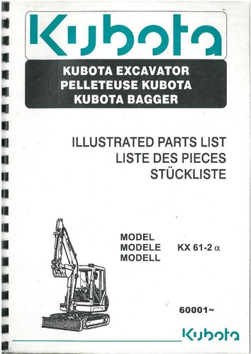 Kubota excavator kx61 - excavator, kx61-2