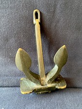 Fermacarte in Bronzo a forma di Ancora - Prima Metà XX sec. Marina