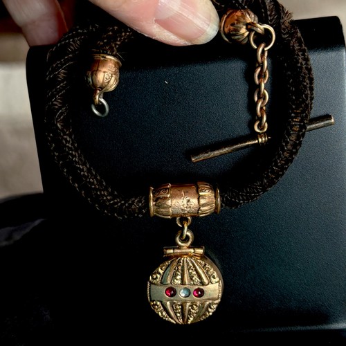 Victorian hair watch - victorian,