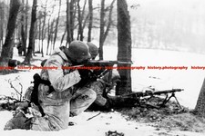 F016707 German Soldiers With Guns In Forest Operation Konrad III WW2