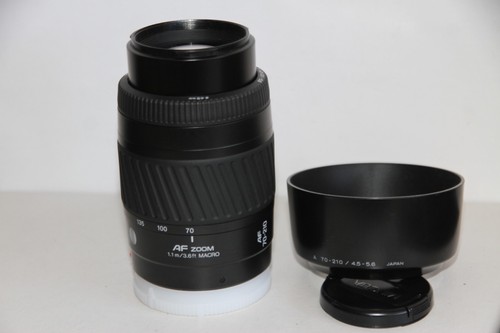 Tested minolta 210mm - minolta, 70-210mm