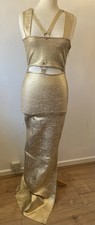 Karen Millen Gold Metallic