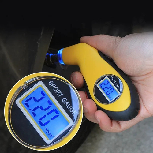Digital air pressure gauge - air,