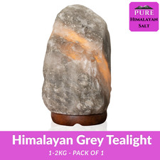Himalayan Salt Grey Lamp