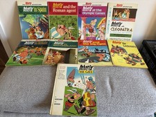 9 x  Asterix Book Bundle Job