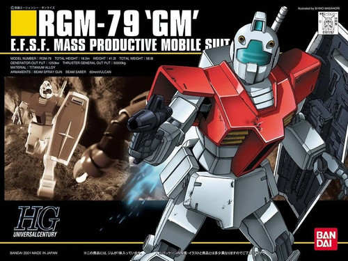 Bandai hguc 144 rgm gm - bandai,