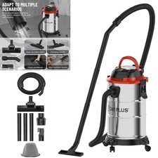 6000W Wet & Dry Vacuum Cleaner Industrial Water and Dirt 3-in-1 Blower Vac 20L