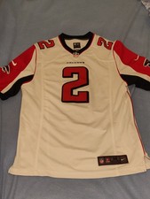 Atlanta falcons Nike NFL White Jersey | Mens Adult Medium | 2 Matt Ryan T-Shirt