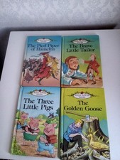 LADYBIRD WELL LOVED TALES,GOLDEN GOOSE,PIED PIPER +2
