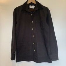 Topman Shirt Mens Size Small Shacket Oversized Black
