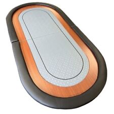 Professional Poker Table Top Silver Speedcloth with Fold