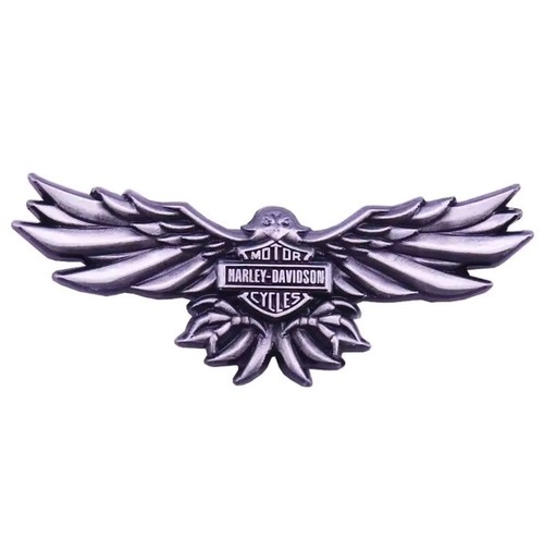 Metal harley davidson - twin, pin