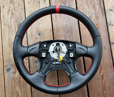 NEW LEATHER Steering Wheel for VW Volkswagen Golf MK3 III Polo 6N Passat B4 Red
