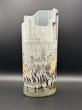 LS Lowry Scene Vase -