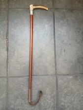 Antique Riding Crop, Silver