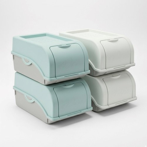 Piece vegetable box - 4-piece,